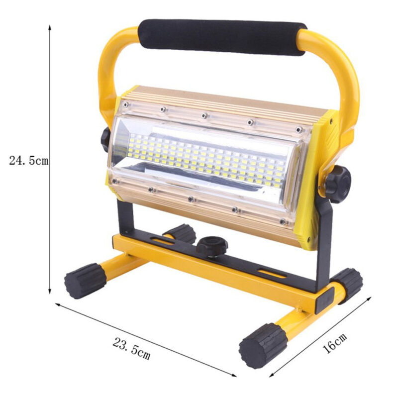 100W LED akumuliatorinis šviestuvas lempa