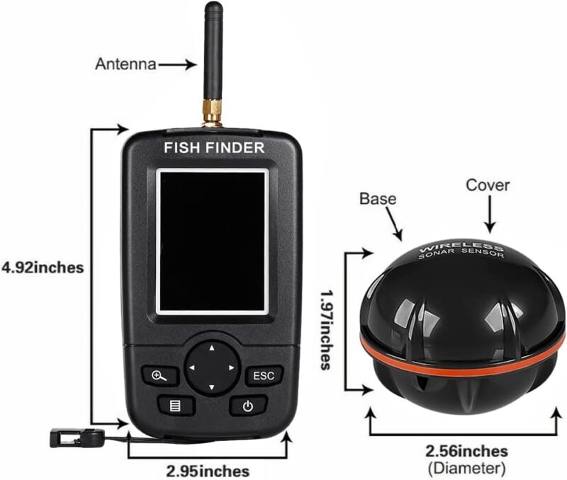 Flytec XJ-01 echolotas žuvų ieškiklis