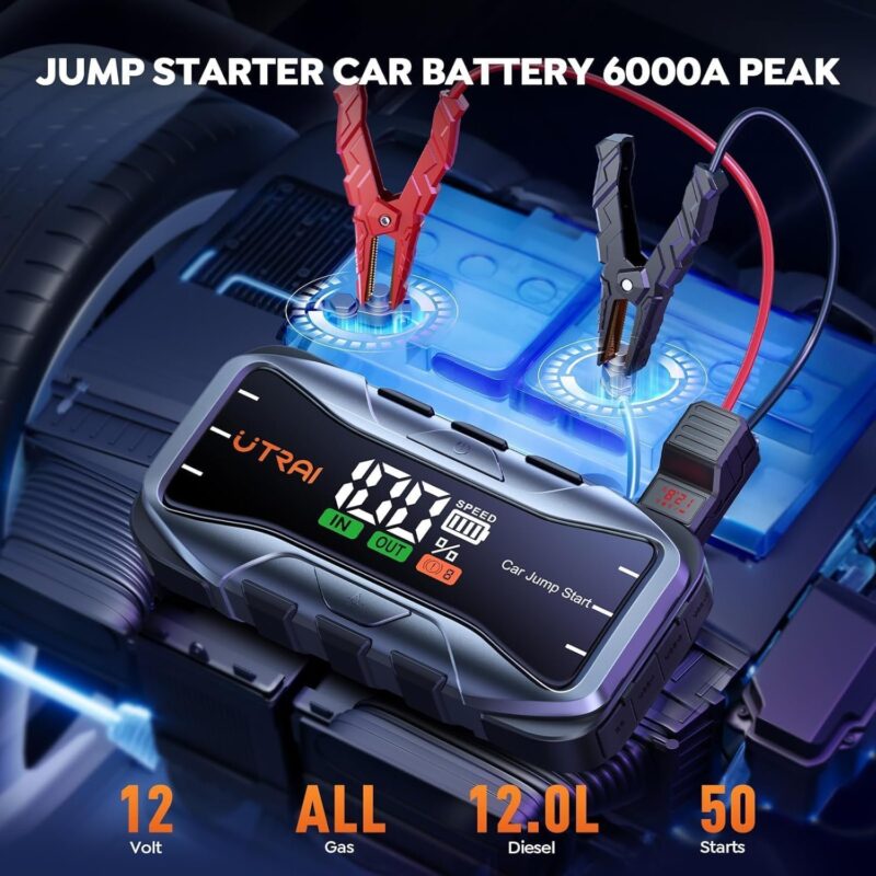 Utrai JS 10 Užvedėjas būsteris paleidėjas 27000mAh talpos itin galingas - Image 3