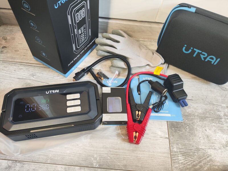 Utrai JS 30 Automobilio užvedėjas būsteris kompresorius + OBD diagnostika - Image 16