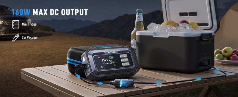 Utrai JS 30 Automobilio užvedėjas būsteris kompresorius + OBD diagnostika - Image 11