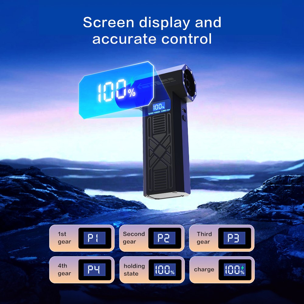 P80 Mini Turbo Jet fan pūstuvas reaktyvinis ventiliatorius su priedais - Image 8