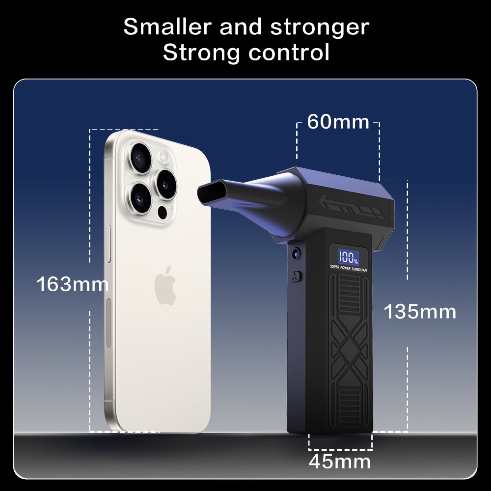 P80 Mini Turbo Jet fan pūstuvas reaktyvinis ventiliatorius su priedais - Image 3